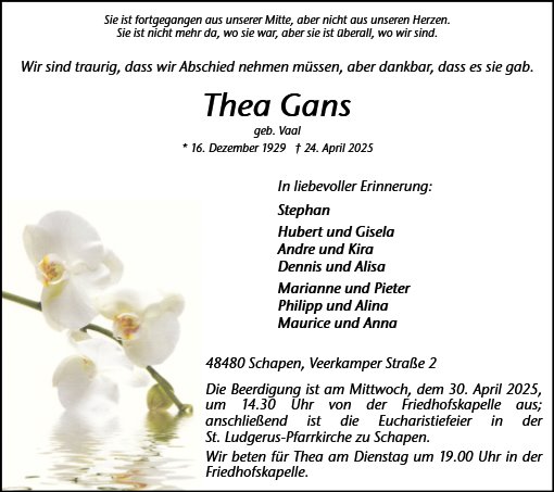 Theresia Gans