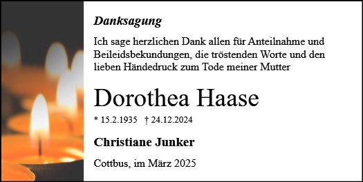 Dorothea Haase