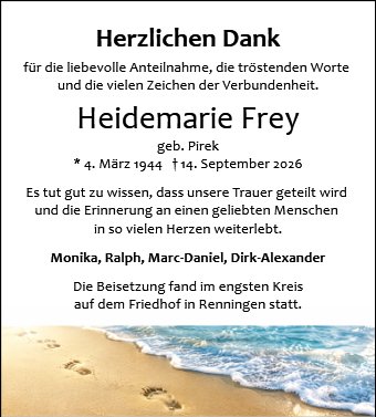 Heidemarie Frey