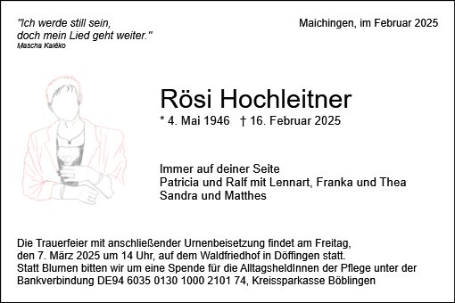 Rosemarie Hochleitner