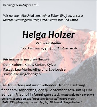 Helga Holzer