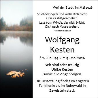 Wolfgang Kesten