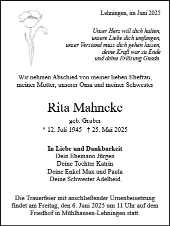 Rita Mahncke