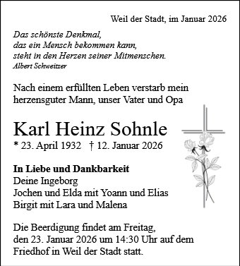 Karl Heinz Sohnle