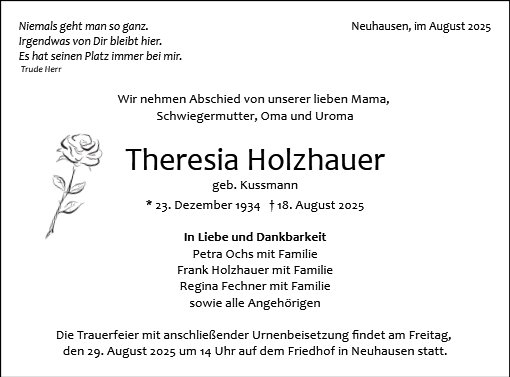 Theresia Holzhauer