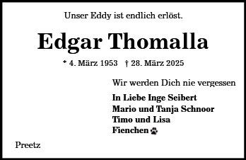 Edgar Thomalla