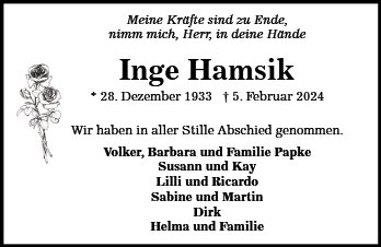 Inge Hamsik