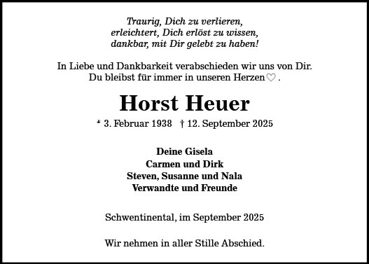 Horst Heuer