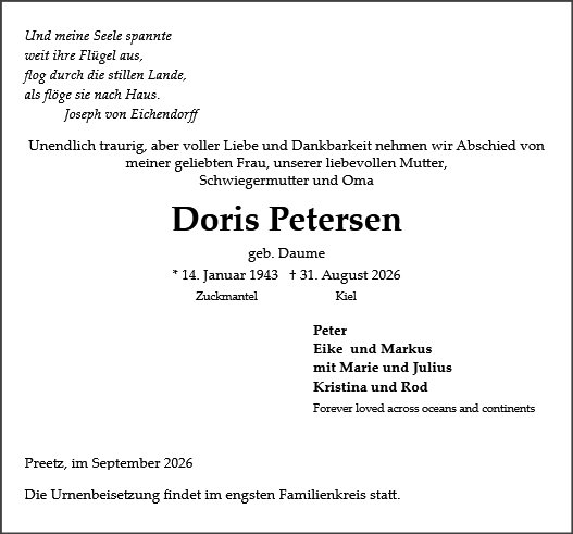 Doris Petersen