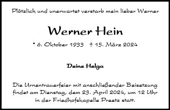 Werner Hein