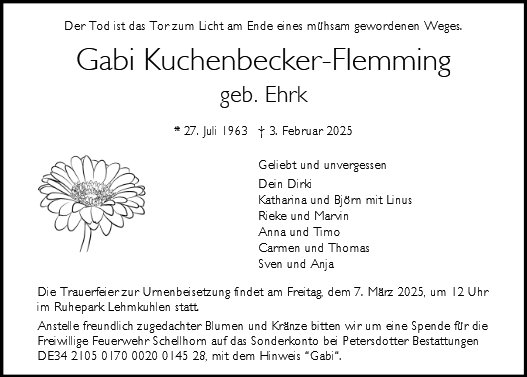 Gabriele Kuchenbecker-Flemming