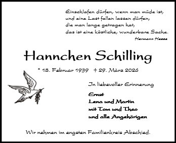 Hannchen Schilling