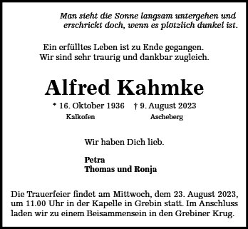 Alfred Kahmke