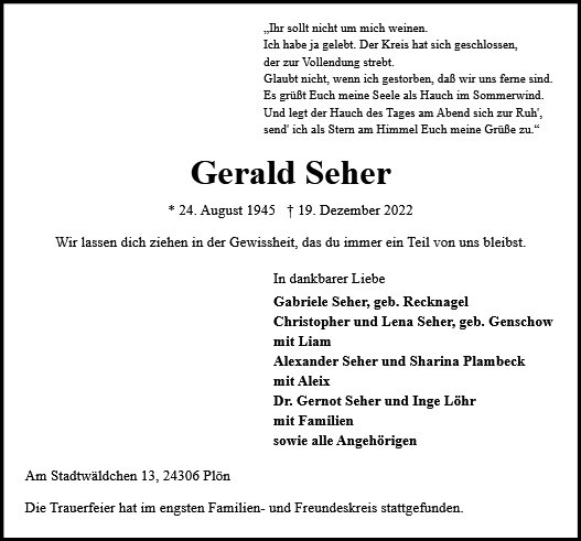 Gerald Seher