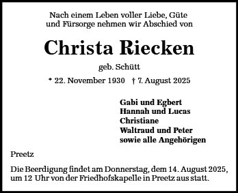Christa Riecken