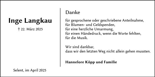 Inge Langkau