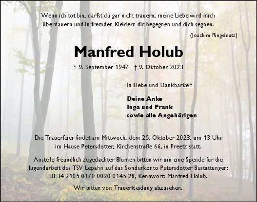 Manfred Holub