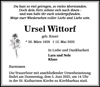 Ursula Wittorf