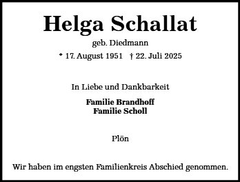 Helga Schallat