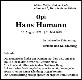 Hans Hamann