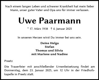 Uwe Paarmann