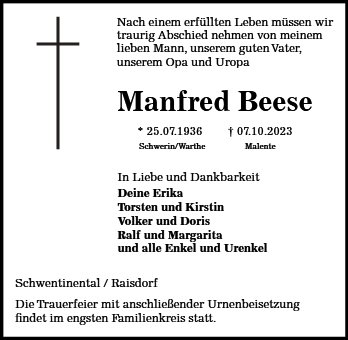 Manfred Beese