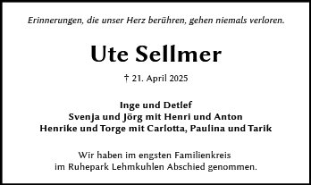 Ute Sellmer
