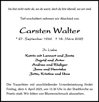 Carsten Walter