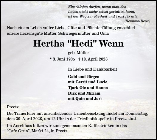 Hertha Wenn