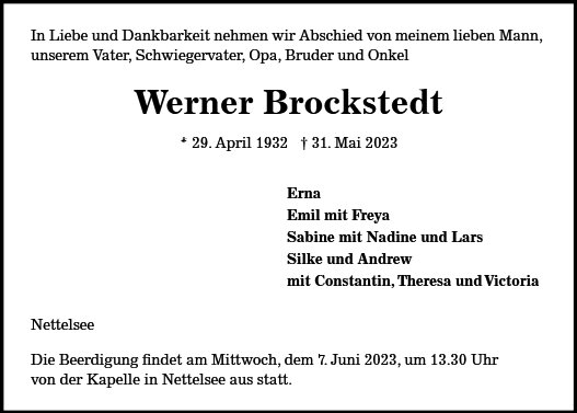 Werner Brockstedt