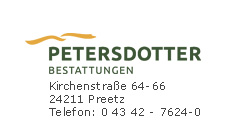 Petersdotter Bestattungen