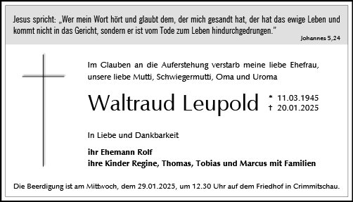 Waltraud Leupold