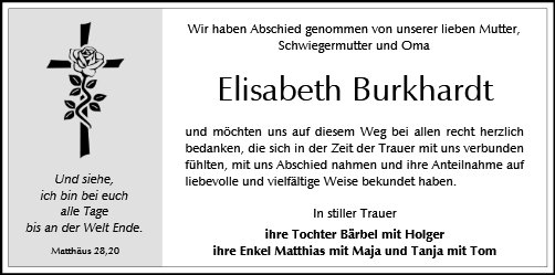 Elisabeth Burkhardt