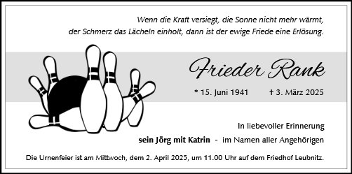 Frieder Rank