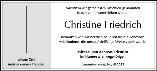 Christine Friedrich