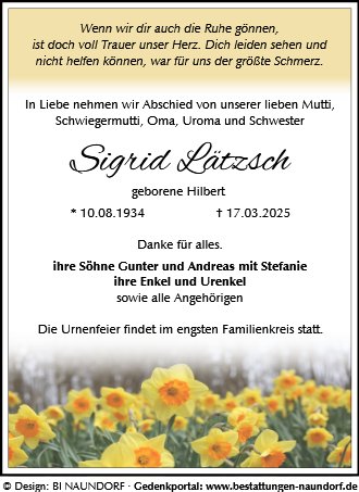 Sigrid Lätzsch