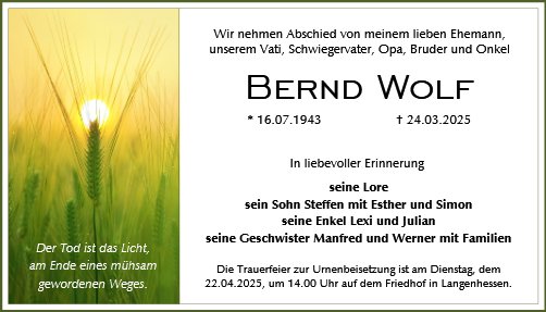 Bernd Wolf