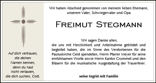 Freimut Stegmann