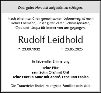 Rudolf Leidhold