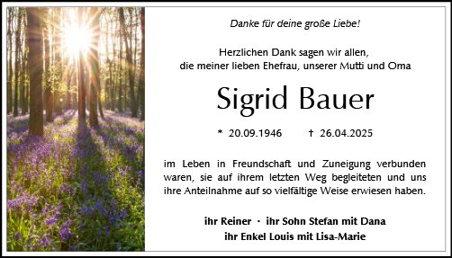 Sigrid Bauer