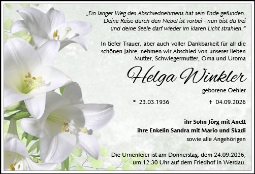 Helga Winkler