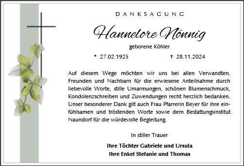 Hannelore Nönnig