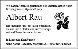 Albert Rau
