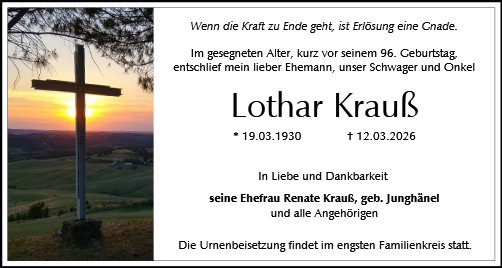 Lothar Krauß