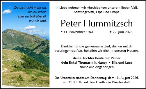 Peter Hummitzsch