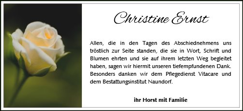 Christine Ernst