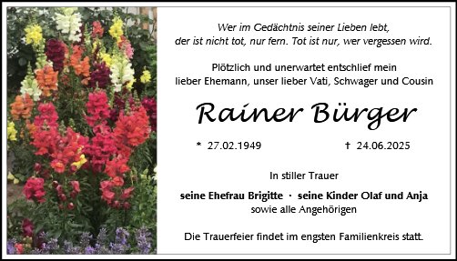 Rainer Bürger