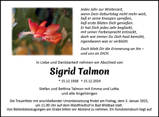 Sigrid Talmon