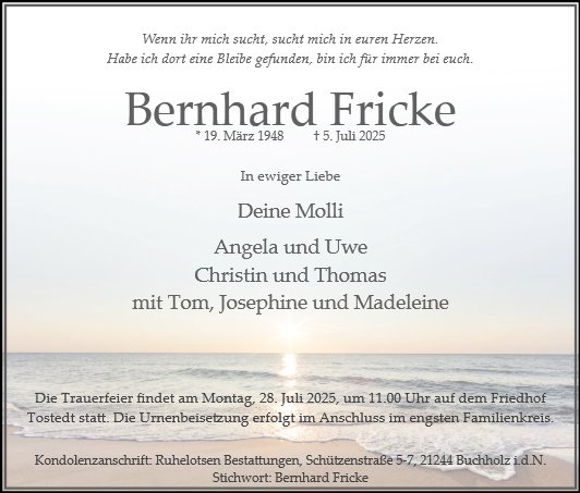 Bernhard Fricke