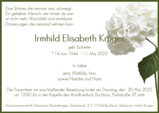 Irmhild Krüger